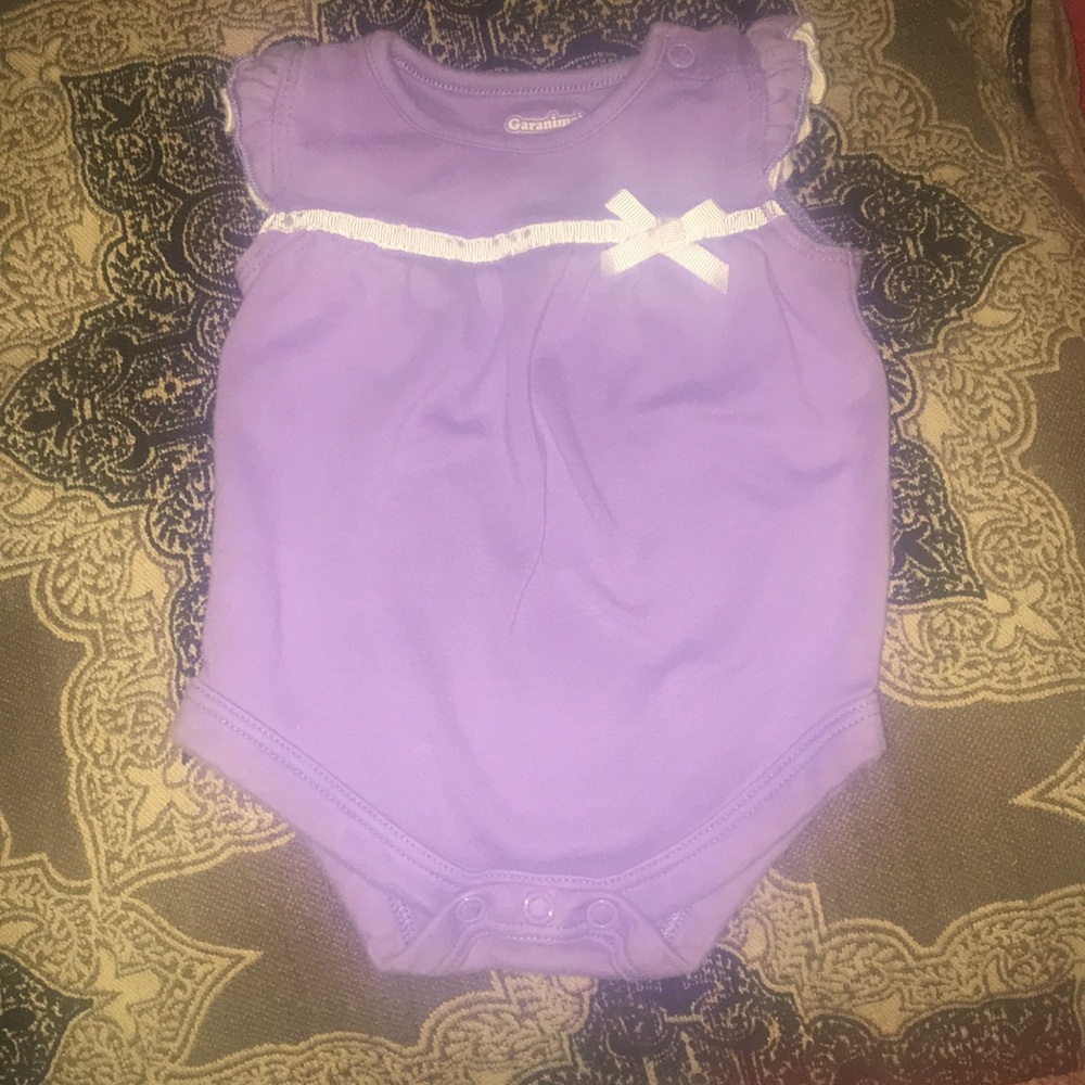 Purple dress onesie